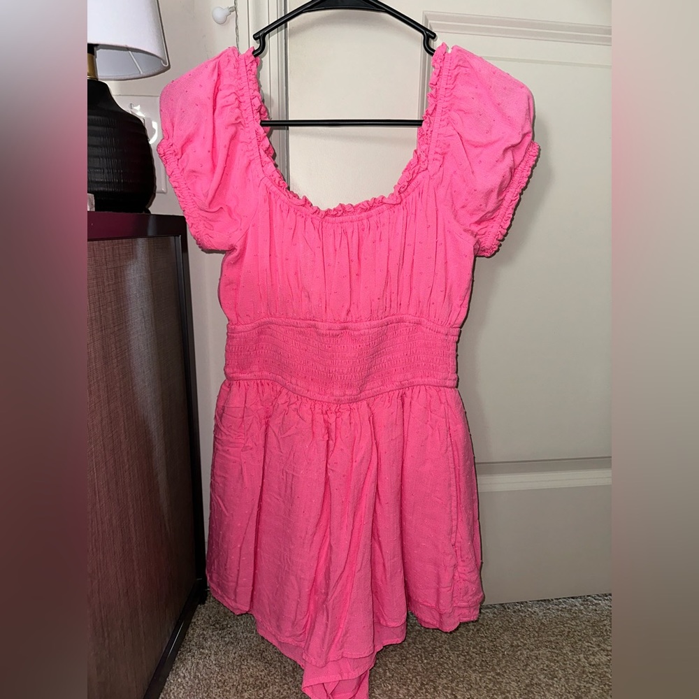 Hollister Pink Romper